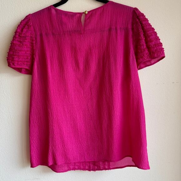 Marc By Marc Jacobs Fuchsia Blouse, size 10 - Picture 3 of 7